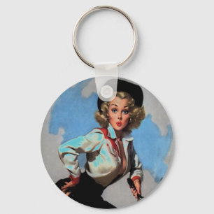 Llavero Vintage occidental