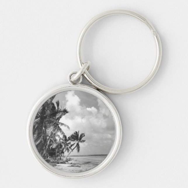 Llavero Vintage Palm Trees Cool (Frente)