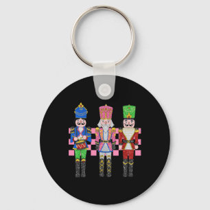 Llavero Vintage Pink Nutcracker Squad Ballet Mujeres Pink 