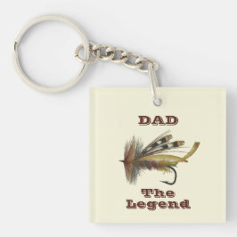 Llavero Vintage Rainbow Fly Para El Padre De La Leyenda Pe