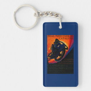 Llavero Vintage real PosterEurope del club de Moto