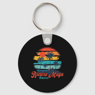 Llavero Vintage Riviera Maya Mexico Beach Vibes Vacation S