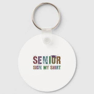 Llavero Vintage Senior Cl De 2026 Graduados Rótulo Mi Cami
