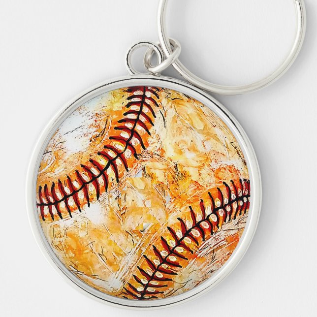 Llavero Vintage Sports Baseball (Frente)