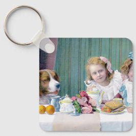 Llavero Vintage Tea Party 