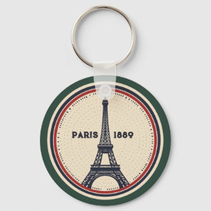 Llavero Vintage Torre Eiffel París 1889