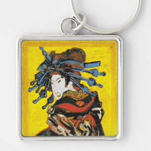 Llavero Vintage Van Gogh Geisha 1887
