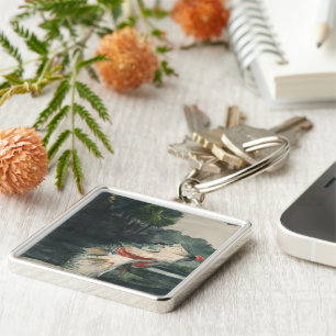 Llavero Vintage Winslow Homer Tamaño Vida Negro