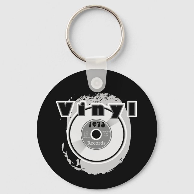 Llavero VINYL 45 RPM Record 1973 (Anverso)