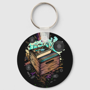 Llavero Vinyl Crate Music