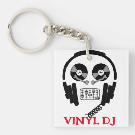 Llavero Vinyl DJ Acrylic