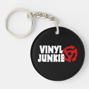 Llavero Vinyl Junkie