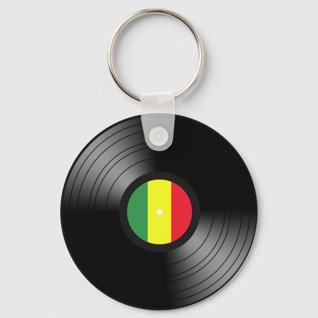 Llavero Vinyl reggae (Anverso)
