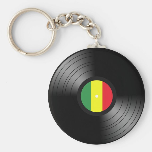 Llavero Vinyl reggae (Frente)