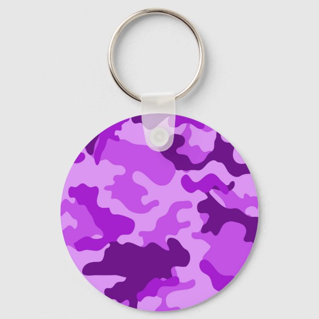 Llavero Violet Camo Keychain (Anverso)