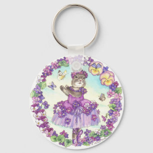 Llavero violeta