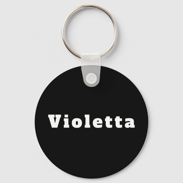 Llavero Violetta (Anverso)