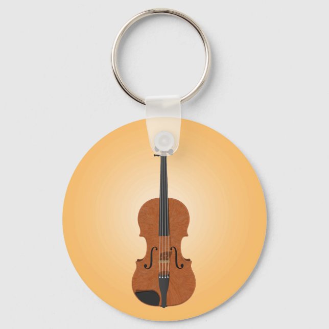 Llavero Violin: Modelo 3D: cadena de claves (Anverso)