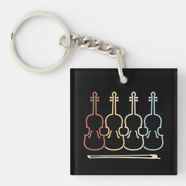 Llavero Violin Musician Music (Frente)