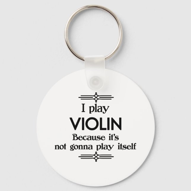 Llavero Violin - Reproducir música divertida Deco (Anverso)