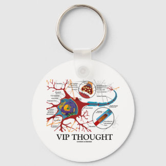 Llavero VIP Thought (Neuron / Synapse Humor)
