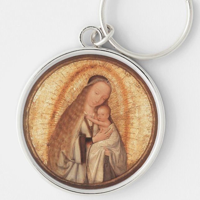 LLAVERO VIRGEN CON NIÑO (Frente)