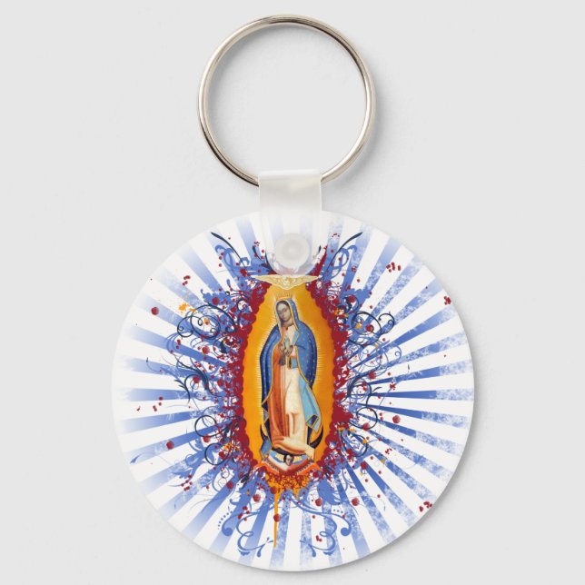 Llavero Virgen de Guadalupe (Anverso)