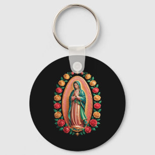 Llavero Virgen De Guadalupe Santa María Cristiana Religios