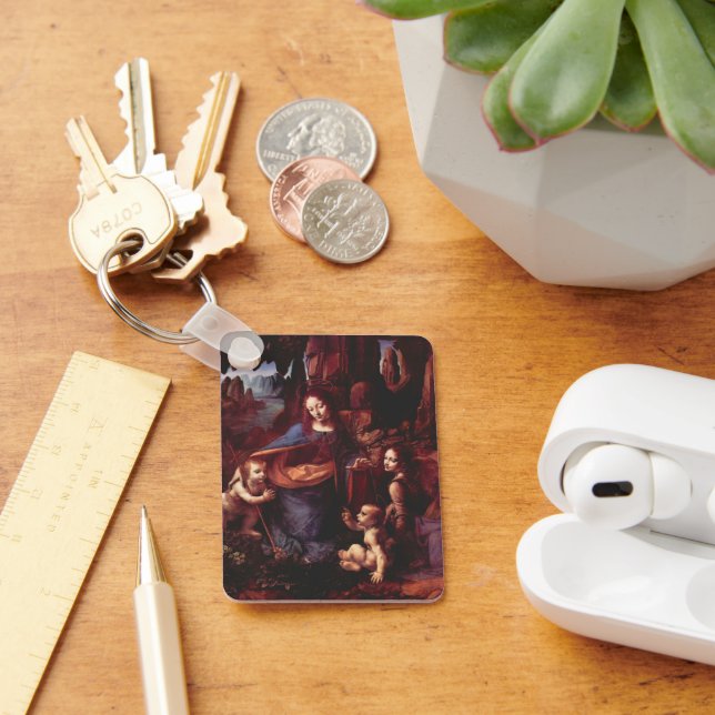 Llavero Virgen de las Rocas de Leonardo da Vinci (Escritorio )