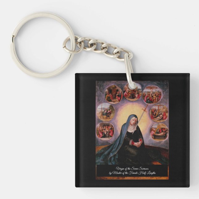 Llavero Virgen de los Siete Dolores (Frente)