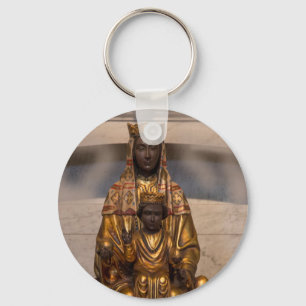 Llavero Virgen de Montserrat Moreneta España