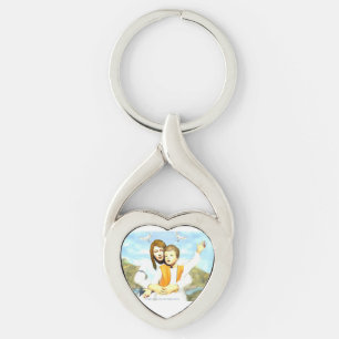 Llavero Virgen María y el Niño Jesús