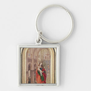 Llavero Virgen y niño