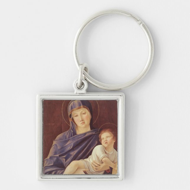Llavero Virgen y niño (Frente)