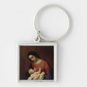 Llavero Virgen y niño, 1658