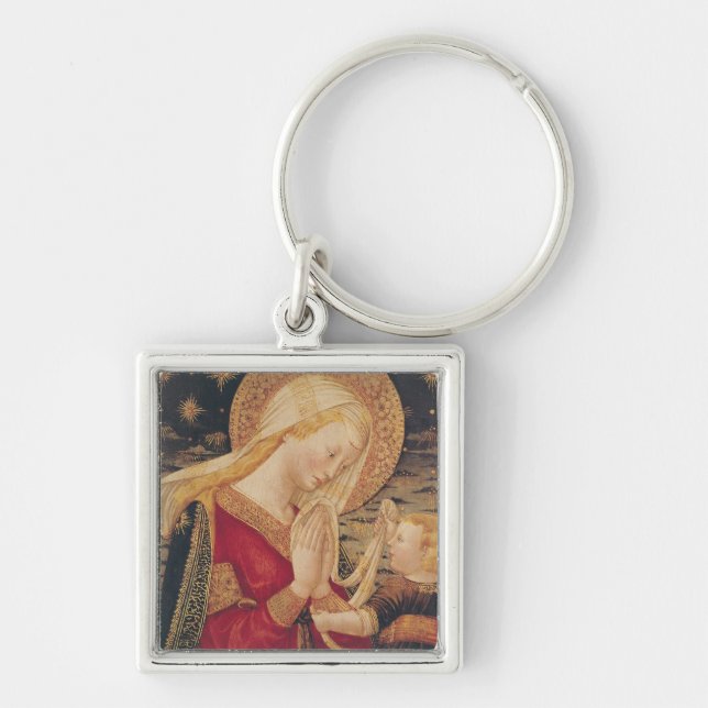 Llavero Virgen y niño 2 (Frente)