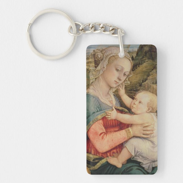 Llavero Virgen y niño, c.1465 (Frente)