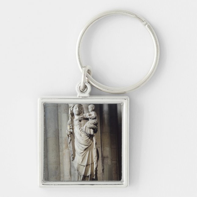 Llavero Virgen y niño, conocidos como Notre-Dame de Paris (Frente)