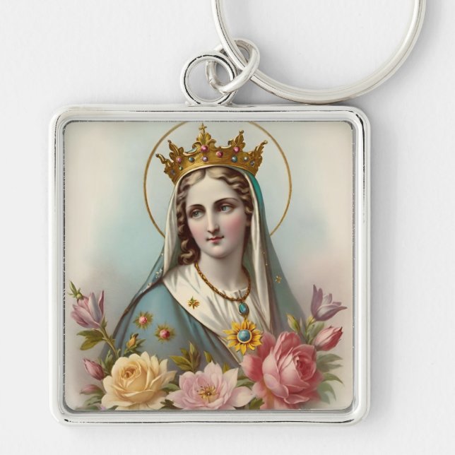 Llavero Virgin Mary Keychain (Frente)