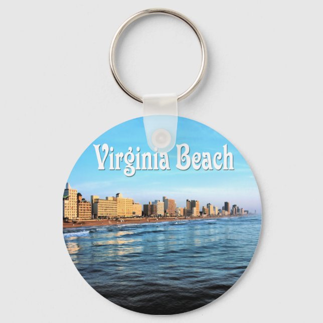 Llavero Virginia Beach Keychain (Anverso)