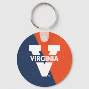Llavero Virginia Cavaliers Color Block (Bloque de color en