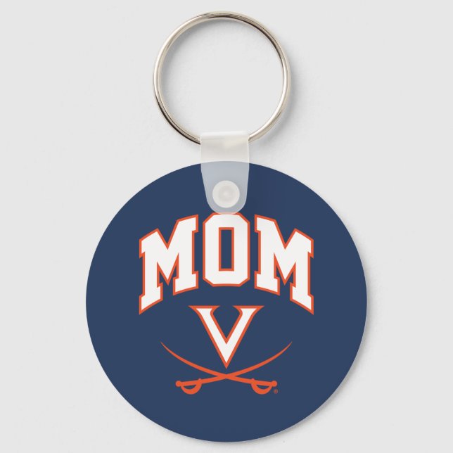 Llavero Virginia Cavaliers Mom (Anverso)