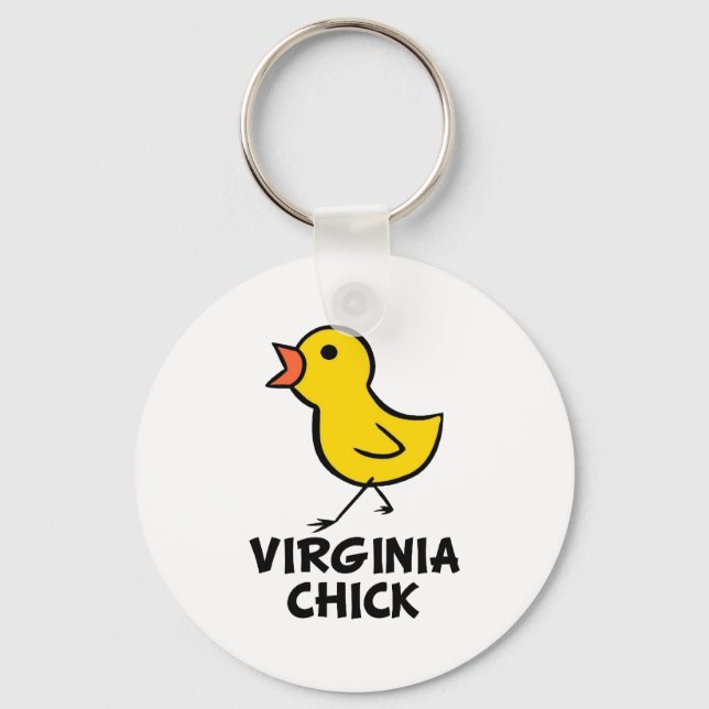 Llavero Virginia Chick Keychain (Anverso)