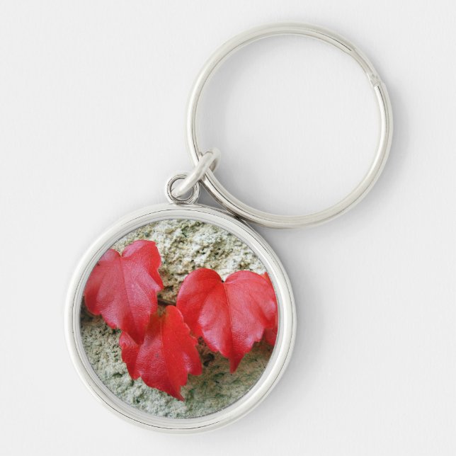 Llavero Virginia Creeper Leaves Key Ring (Frente)