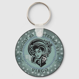 Llavero Virgo del zodiaco
