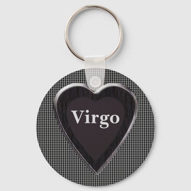 Llavero Virgo Stole My Heart Keychain (Anverso)