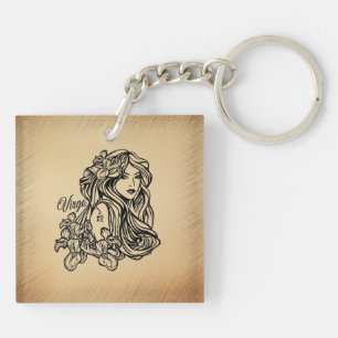 Llavero Virgo Zodiac Antigüedad