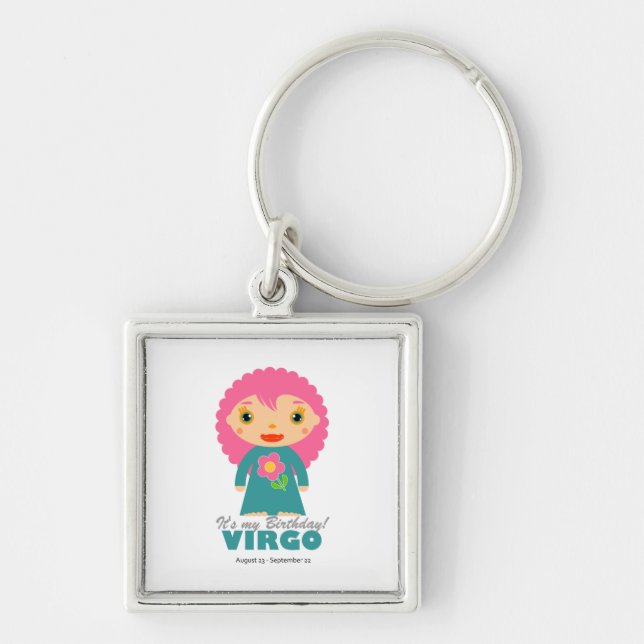 Llavero Virgo Zodiac para niños (Frente)