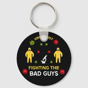 Llavero Virologista   Microbiólogo - Microbiólogo Covid