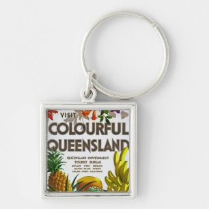 Llavero Visita Colorful Queensland